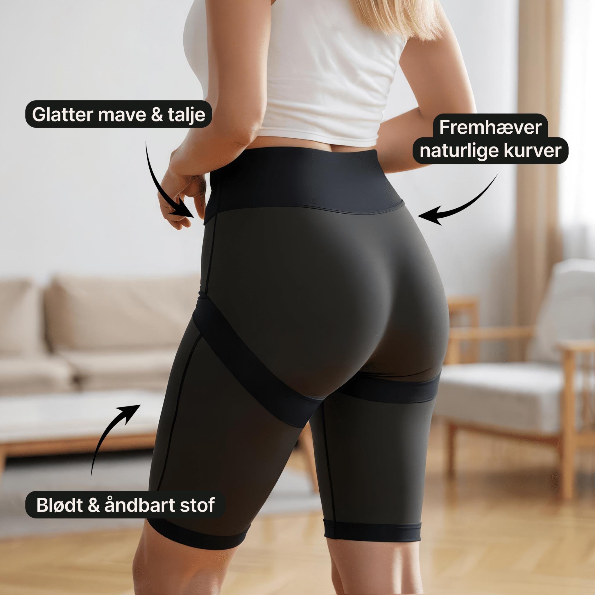 Shapewear truser – Høy midje - AVABeauty.no